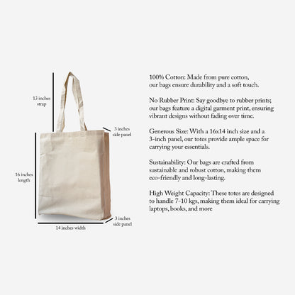 The New Yorker Tote Bag with Zip