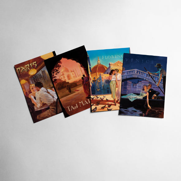 Travel Collage Kit - 50 Prints - Nukkad Studios