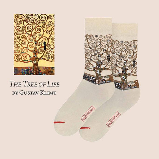The Tree of Life by Gustav Klimt Socks - Nukkad Studios