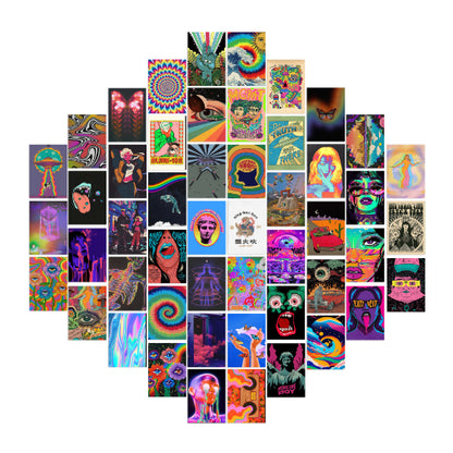 Trippy Collage Kit - 50 Prints