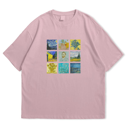 van Gogh Collage Oversized T-shirt
