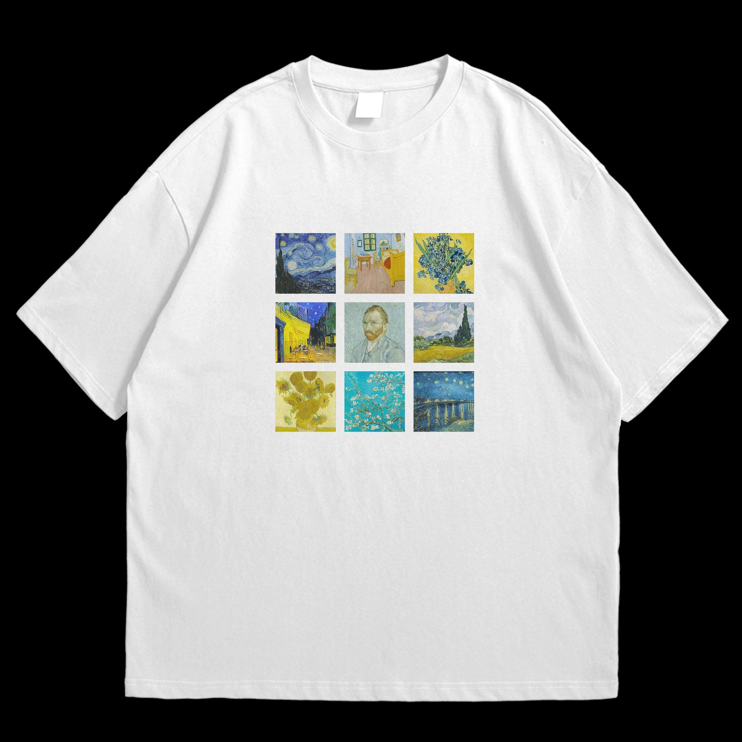 van Gogh Collage Oversized T-shirt