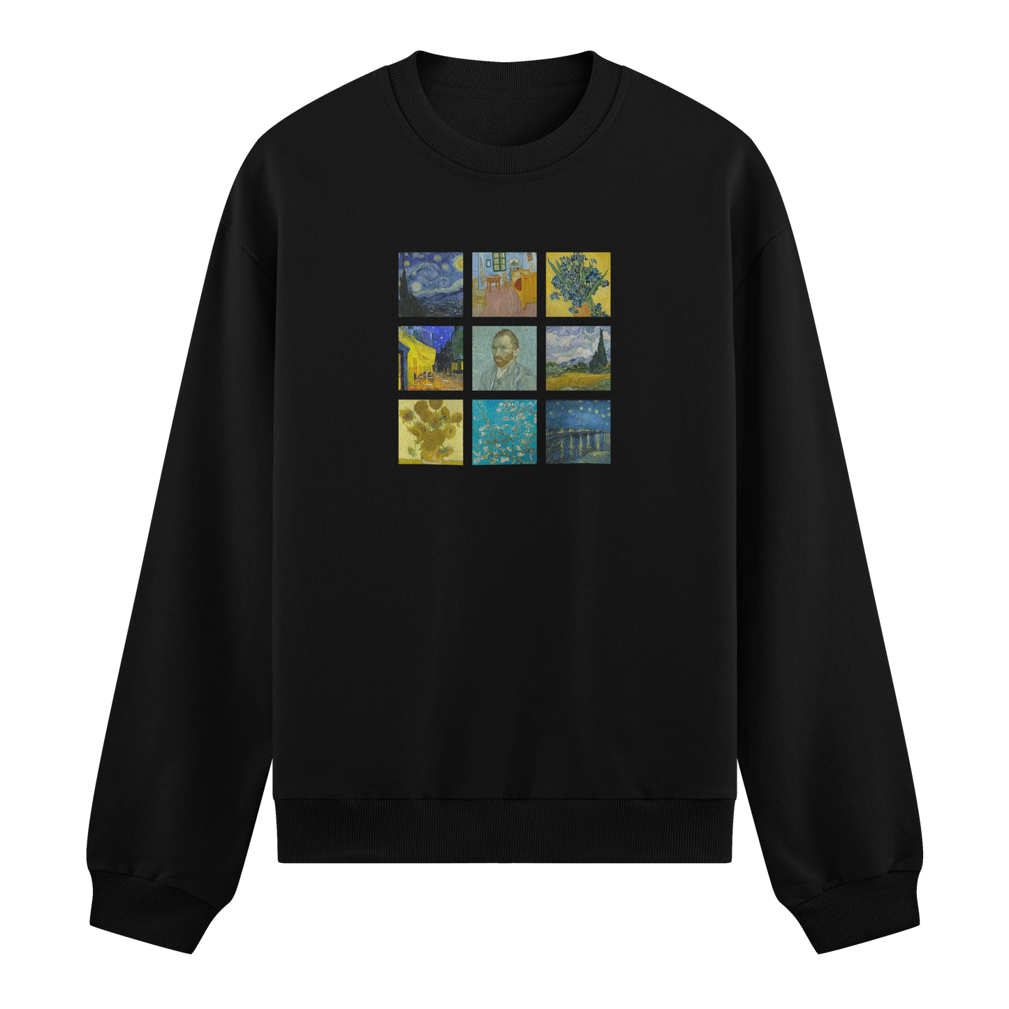 Van Gogh Collage Sweatshirt