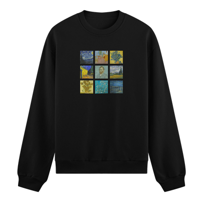 Van Gogh Collage Sweatshirt