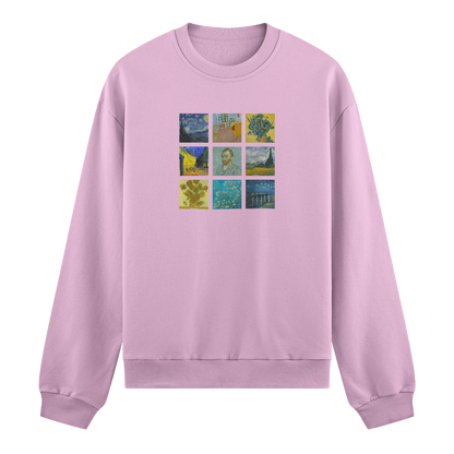 Van Gogh Collage Sweatshirt