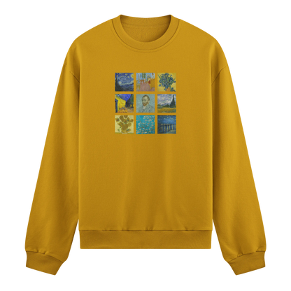 Van Gogh Collage Sweatshirt