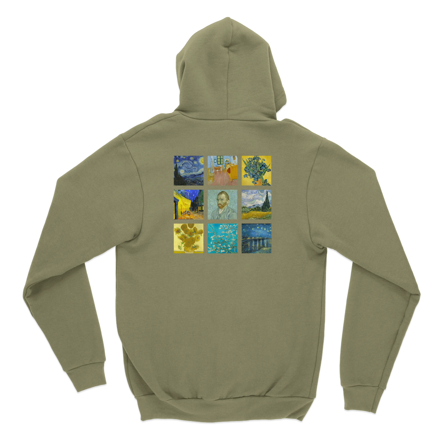 Van Gogh Collage Hoodie