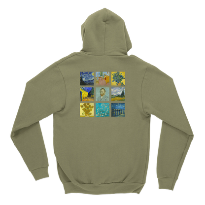 Van Gogh Collage Hoodie