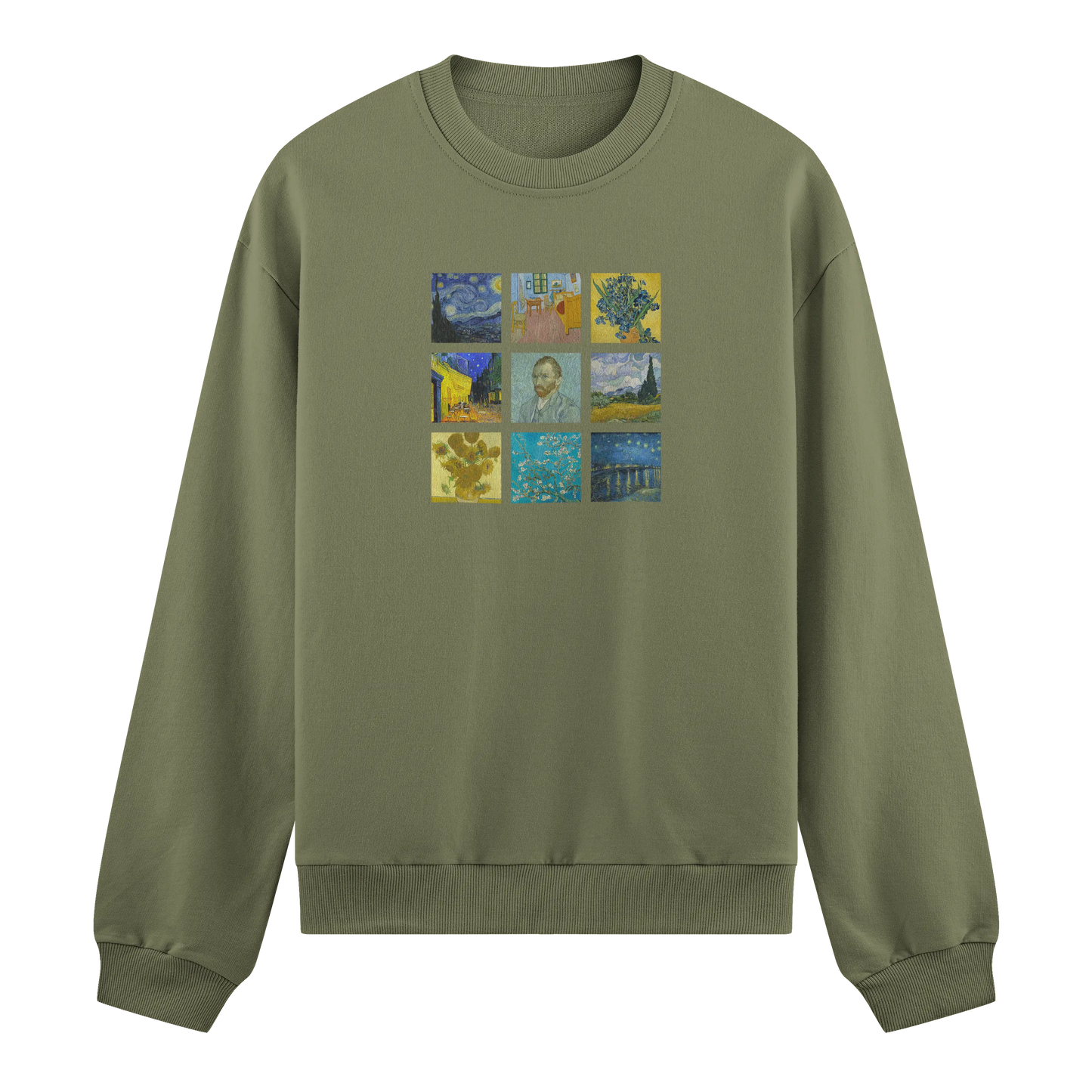 Van Gogh Collage Sweatshirt