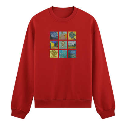 Van Gogh Collage Sweatshirt