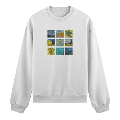 Van Gogh Collage Sweatshirt