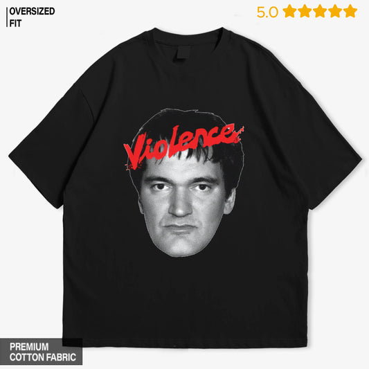 Tarantino Violence Oversized T-Shirt