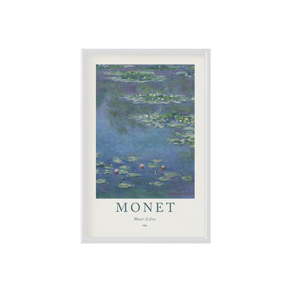 Monet Waterlilies Poster & Framed Print - Nukkad Studios