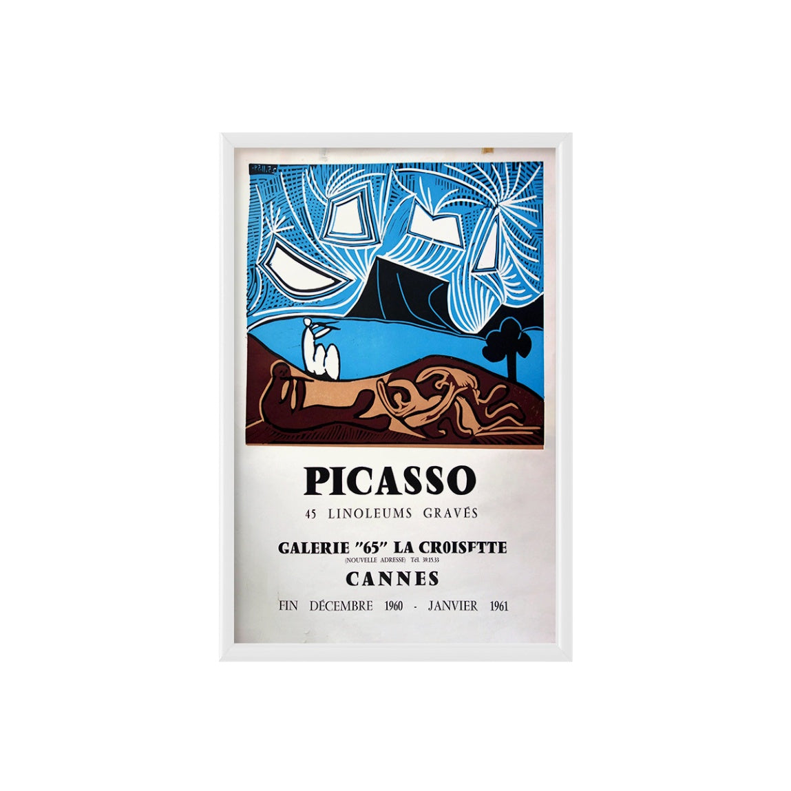Picasso Bacchanal with Acrobat Poster & Framed Print