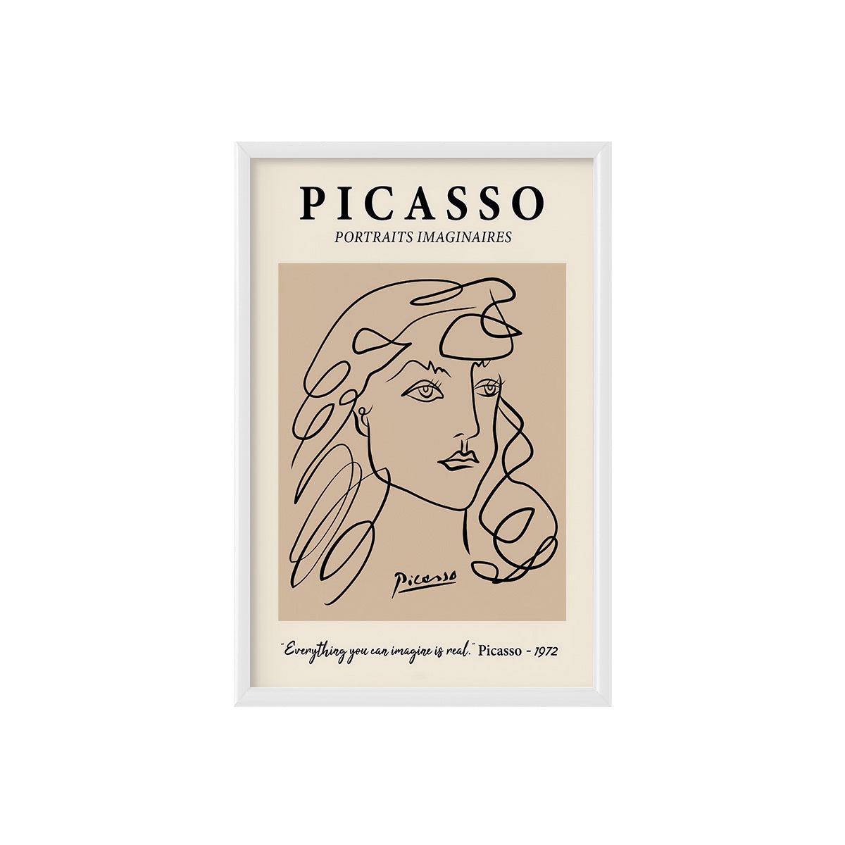 Picasso Women Poster & Framed Print - Nukkad Studios