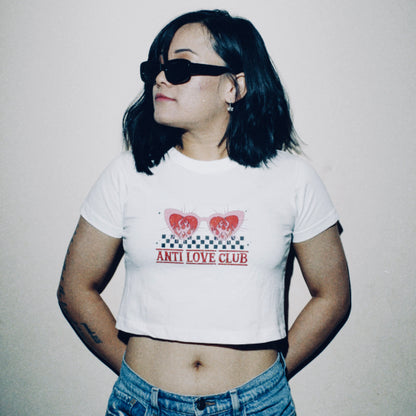 Anti Love Crop Top - Nukkad Studios