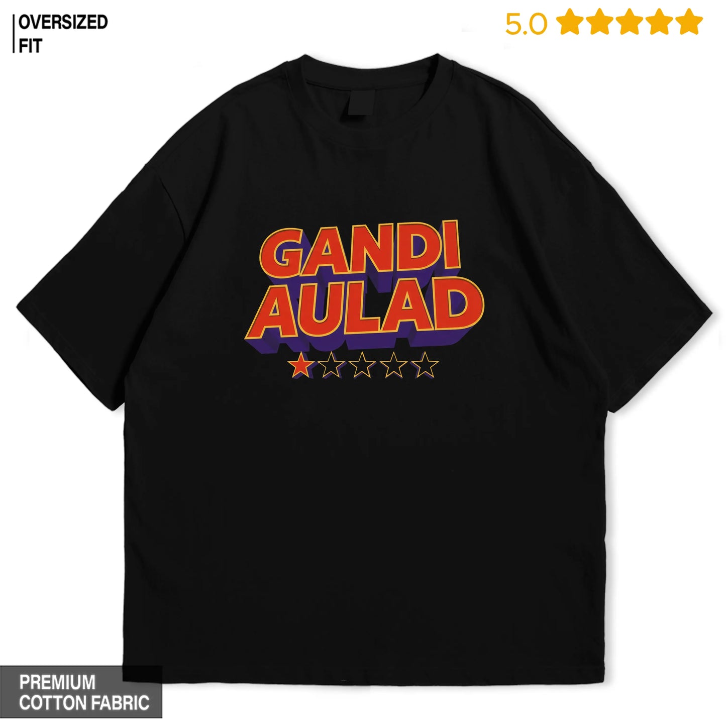 Gandi Aulad Oversized T-Shirt