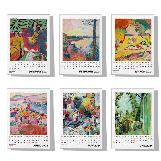 Henri Matisse Calendar 2024