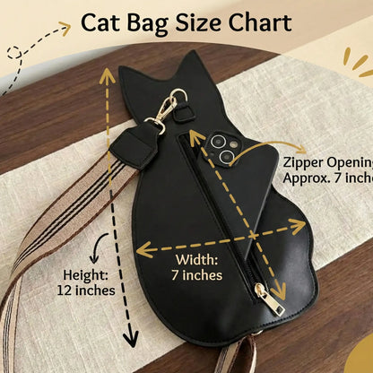 The Noir Cat Shoulder Sling Bag