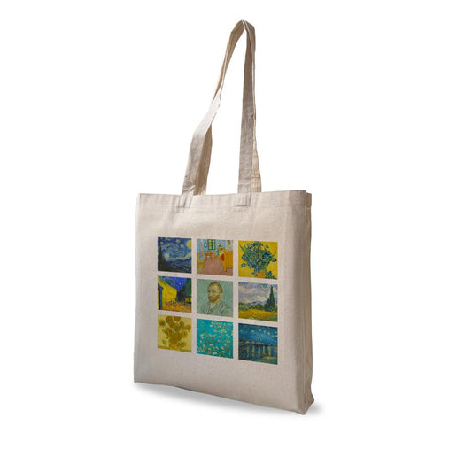 Van Gogh Collage Tote Bag - Nukkad Studios
