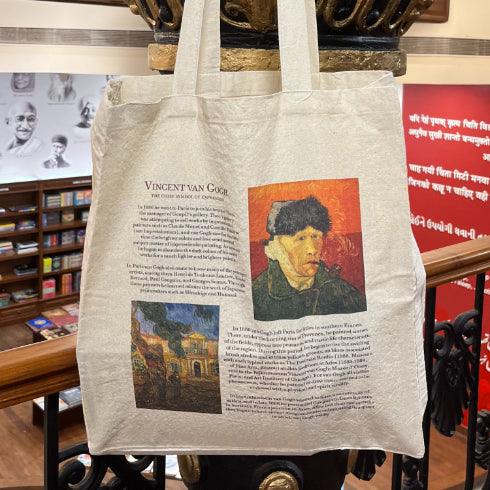 Van Gogh Smoking Tote Bag - Nukkad Studios